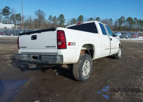 2005 Chevrolet Silverado 1500 Z71 из США, поврежденный, VIN 2GCEK19T451200829